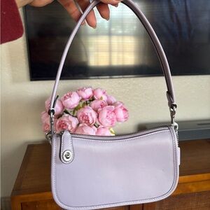 SOLD Coach Light Purple Shoulder Bag